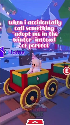 I just LOVE adopt me in the winter! #adoptme #adoptmeroblox #adoptmechristmasupdate