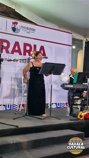 Rouse Meza, soprano, cantando poemas musicalizados de Jaime Sabines. #Juchitán #Oaxaca