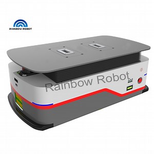 [Hot Item] Material Transporting Robot Automatic Logistics Robot Automatic Qr Code Guided Electric Vehicle Agv