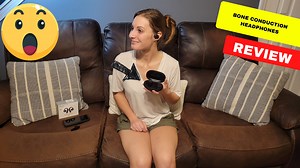 Watch Bone Conduction Headphones Review on Amazon Live