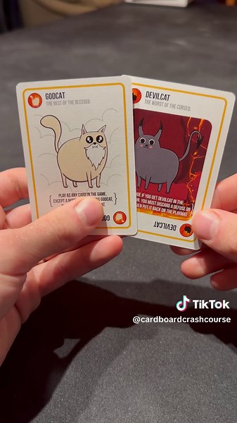 How to Play Exploding Kittens: Good Vs Evil @explodingkittens Learn to Play Exploding Kittens: Good Vs Evil, the card game. A 2-5 card game great for game night with any ages! #shorts #boardgames #cardgame #howtoplay #howto #cardboardcrashcourse #explodingkittens #kitten #cats #tabletopgaming #fun Talk in our Discord: https://discord.gg/9NRHQwR3xh Come check out the Crash Course for more: @cardboardcrashcourse