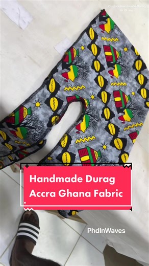 Custom Handmade Durag In Accra Ghana - West African Design