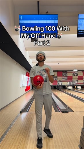 Michael Cruz on Instagram: "🎳 Bowling 100 With My Off Hand Part 2 🎳 #bowling #sports #challenge #reels #100"