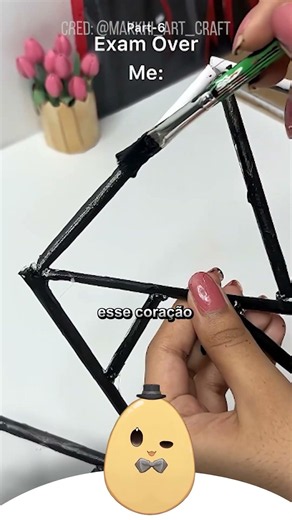 ela teve uma ideia genial com o caderno