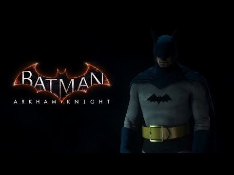 Batman Arkham Knight The 1943 Batman Skin MOD Showcase Gameplay