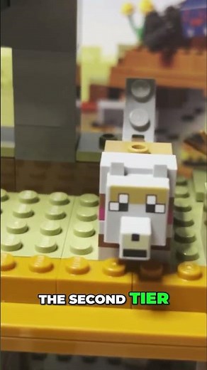 Meet Dennis the Wolf! Epic Lego Minecraft Build!