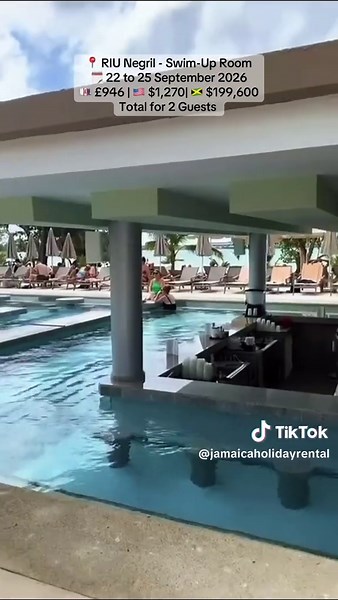 Book Your Luxury Swim-Up Room in Negril, Jamaica
