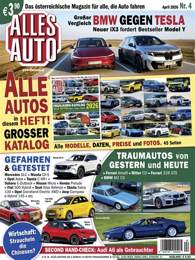 ALLES AUTO: Die April-Ausgabe ist da! - ALLES AUTO