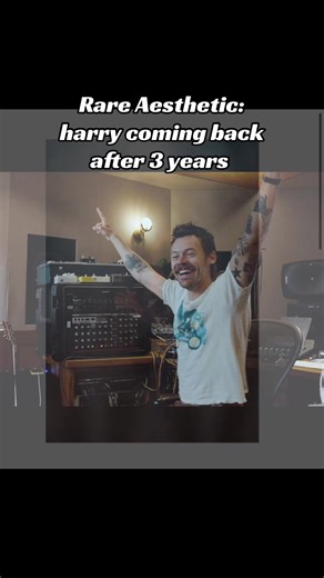 Rare Aesthetic: Harry Styles' Comeback