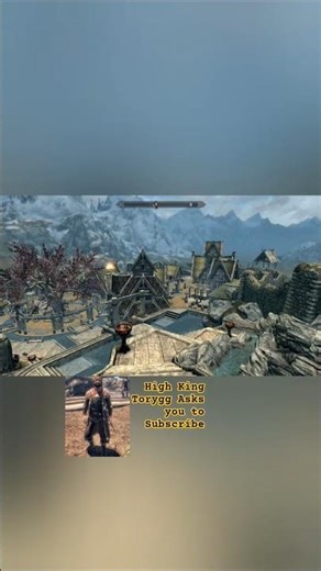 Clear Skies , A Blessed Companion of Adventurers #skyrim #whiterun