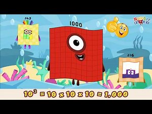Learn Cube Numbers 1 to 10 | Underwater Number Blocks Math Game for Kids | ‪@ColorArt_id‬