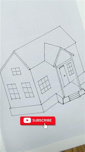 🏠SMALL HOUSE EXTERIOR DESIGN II SIMPLE HAND DRAWING FRONT ELEVATION #smallhousedesign
