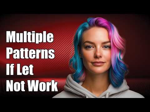 Multiple patterns not working with if let