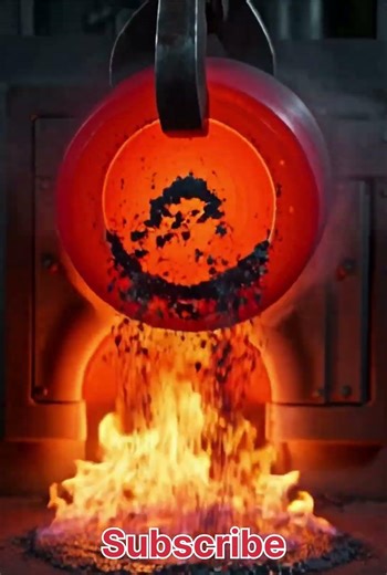 Forged Rings Kaise Bante Hain? 🔥 Red Hot Forging Process | Satisfying Factory #shorts