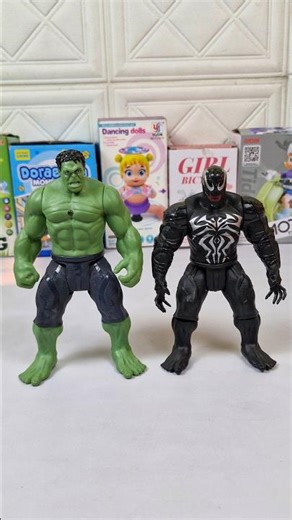 Unboxing Avengers Action figure Set Hulk, venom, Thor #Avengers #toys #cars #hulk