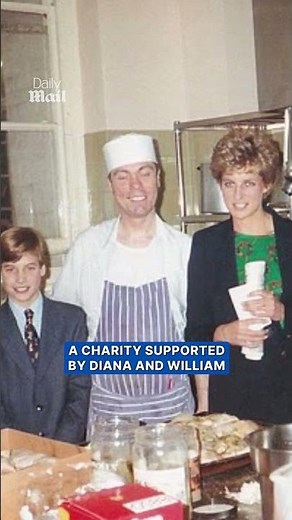 Prince George and Prince William feed the homeless ahead of Christmas