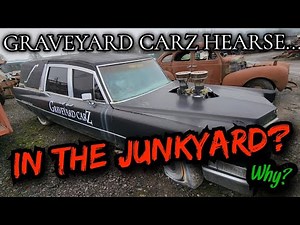 Why Is Graveyard Carz 1969 Cadillac Hearse In The Junkyard? Let's Go Take a Look!