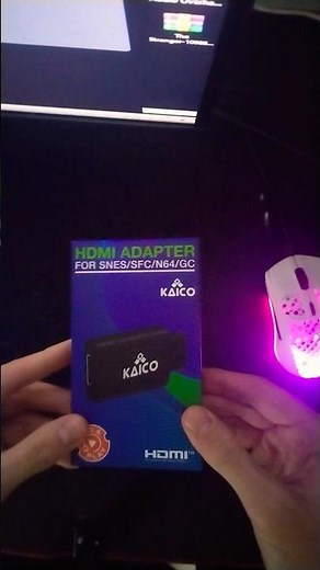 KAICO HDMI ADAPTER FOR GAMECUBE AND N64 SNES