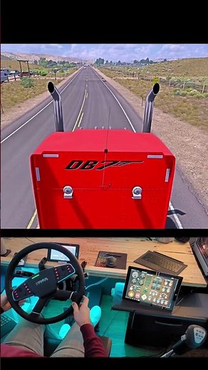 CAT C15 Jake brake 🔥 Nice Beast Coming up | 4k | American Truck Simulator | Realistic Driving