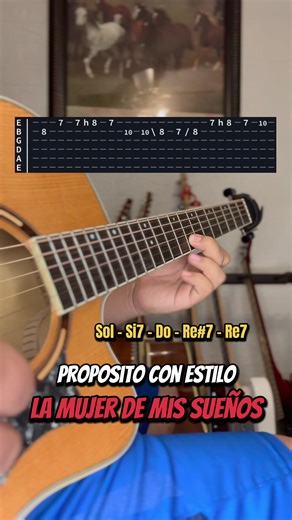 La Mujer De Mis Sueños - @Propósito con estilo #requinto #tutorial #takamine #guitarra #docerola