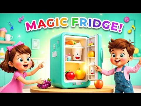 Magic Fridge Song | Fun Kids Music & Dancing Food Friends!