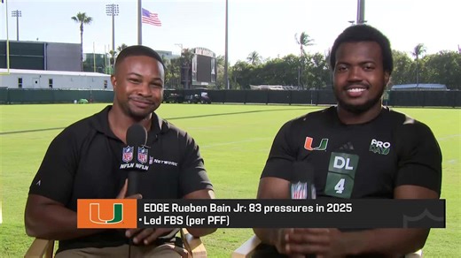Rueben Bain Jr. discusses performance at Miami Hurricanes' 2026 pro day | 'The Insiders'