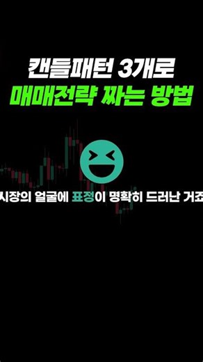 캔들패턴만 이용해서 매매 전략 짜는 방법