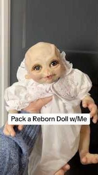 Pack a reborn alien doll with me #rebornoriginal #artistlife #rebornbaby #reborn