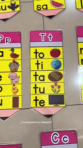📚✨ Silabario para pared ideal para preprimaria y primero primaria. Perfecto para que los niños aprendan a reconocer y leer las sílabas de forma visual. 🖨️ Formato PDF listo para imprimir 🎨 Colorido y llamativo para el aula 💰 Precio: Q35 #preprimaria #silabario #maestras #materialeducativo #lectoescritura