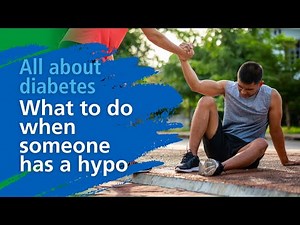 How to spot and treat a hypo in someone on insulin