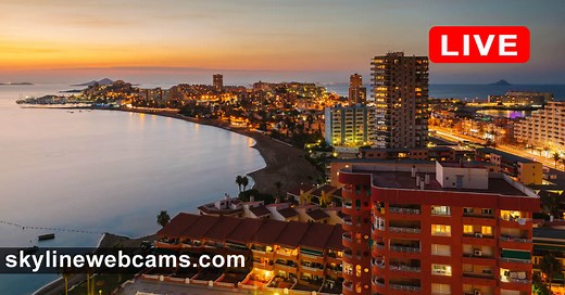 【LIVE】 Webcam La Manga del Mar Menor | SkylineWebcams