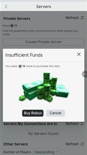 Please give me 78robux to renew my private server please 😪😭😭🙏🙏 #like #robux