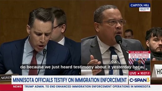 Josh Hawley and Minnesota AG Demand the Other Resign During Explosive Hearing