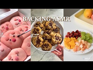 baking ASMR | Satisfying Dessert Making Sounds 🍰 (Relaxing & Sleep Triggering)