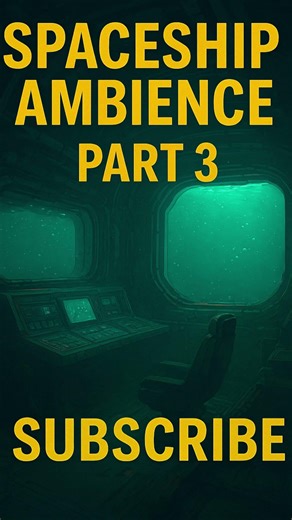Spaceship Ambience Part 3 | Futuristic Space Soundscape