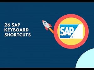 SAP Keyboard shortcuts