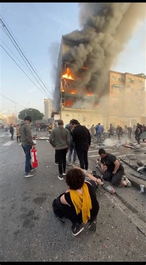 ‼️🚨Tel aviv me ek bilding pe ballistic missile se hamla 🚨🆘😱😳🥺#viral #youtubeshorts #trending