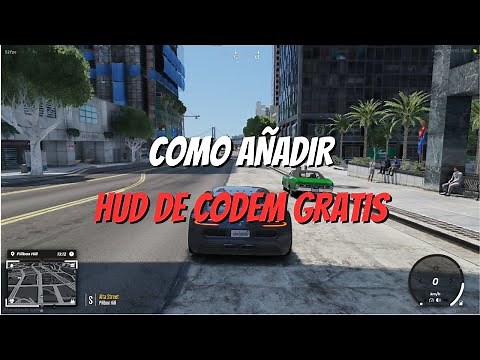 COMO AÑADIR EL HUD DE CODEM GRATIS (fivem)