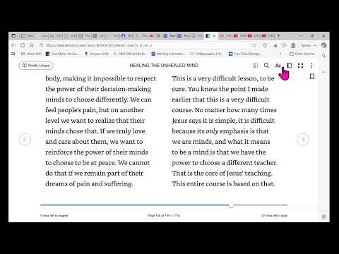 Sharon Slack-Slyter reads Ken Wapnick 10-14-25 ACIM Gather