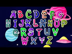 Learn The Letters 🚀🪐⭐️| Nursery Rhymes | Fast Phonics Sounds Of Alphabets | Fun English with Charlie