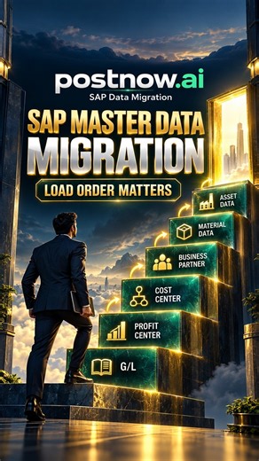 SAP Master Data Migration: The Load Order That Prevents Errors