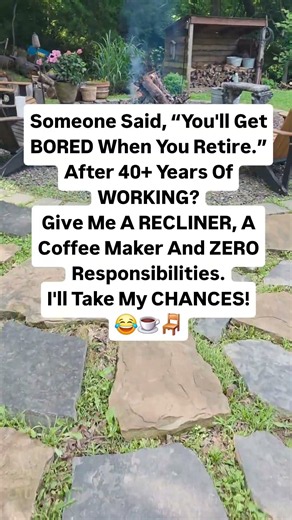 Bored In Retirement? I'll Risk IT! 😂☕ #funny #relatable #shorts