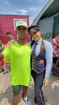 So much fun with Choo Choo Soul Sesame Place PA 2026 thank you Genevieve & DC #autismacceptance