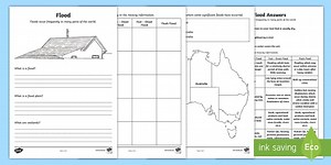 Flood Worksheet