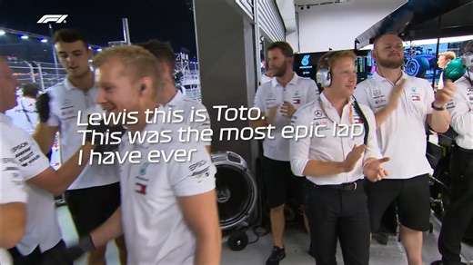 One of the most stunning laps ever driven in F1 history! 👀 This is Lewis Hamilton's pole position lap of Singapore back in 2018 💨 | F1