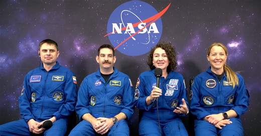 NASA’s SpaceX Crew-12 Answer Questions from Quarantine - NASA