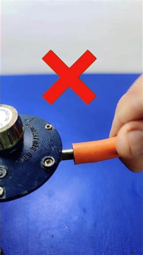 Stop Doing This! The Only Safe Way to Connect a Gas Hose 🛑 #diy