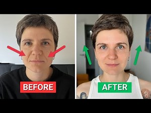 10 MIN - Lift Jowls & Erase Nasolabial Folds with Face Yoga and Bucal Massage