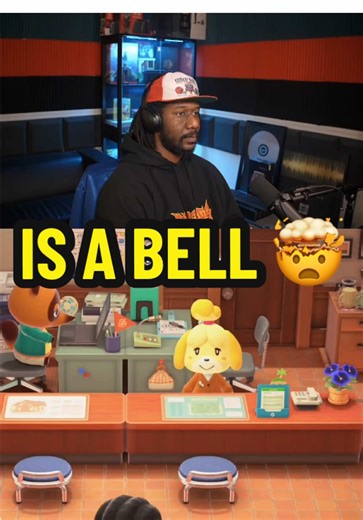 Did you know Isabelle is named Isabelle because she’s shaped like a bell 🤯 WHY am I just realizing this #acnh #animalcrossing #acnhfacts #acnhmemes #acnhfunny