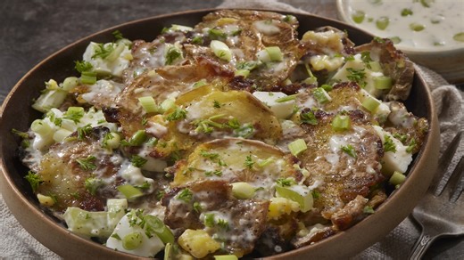 The Pioneer Woman’s Smashed Potato Salad Is a Crunchy Twist on the Staple Side